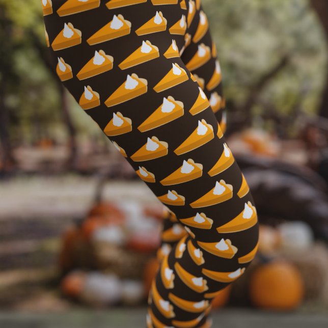 Erntedank Pumpkin Pie Leggings (🎃 🍗  Perfect for wearing on Thanksgiving )