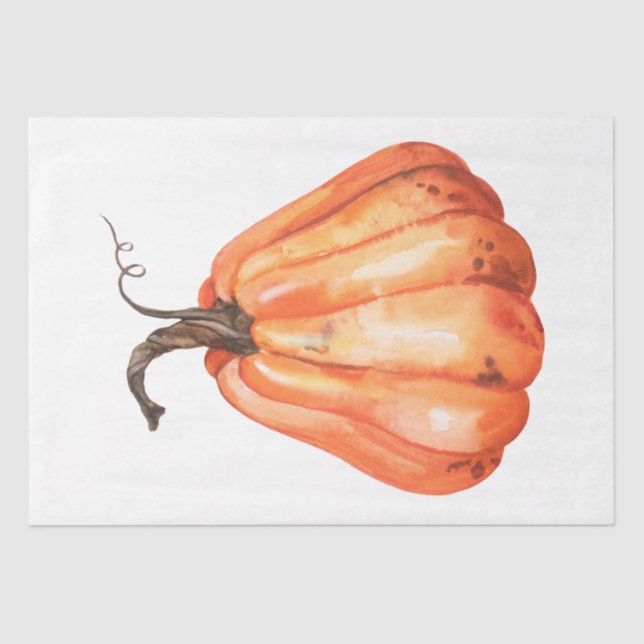 Erntedank Pumpkin Series Design 12 Seidenpapier (Vorderseite)