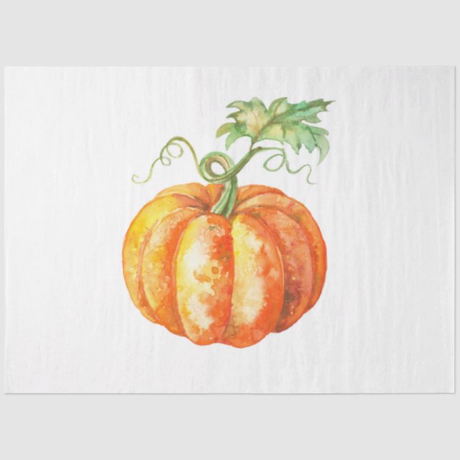 Erntedank Pumpkin Series Design 43 Seidenpapier (Vorderseite)