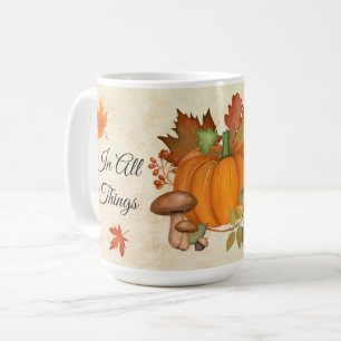 Erntedank Pumpkin Tasse