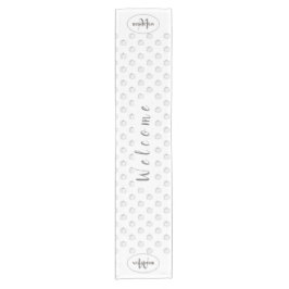 Erntedank Pumpkin Zeichne mit Monogramm l Name Kurzer Tischläufer