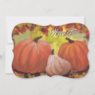 Erntedank Pumpkins #2 Herbstausgänge Feiertagskarte