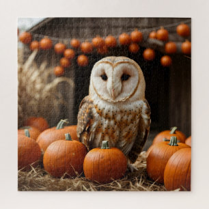 Erntedank Pumpkins Harvest Stallhuhn Puzzle