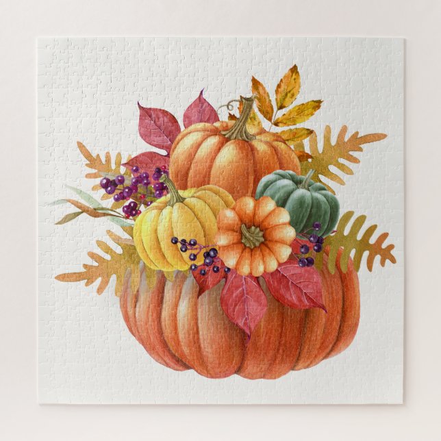 Erntedank Pumpkins Jigsaw Puzzle (Vertikal)