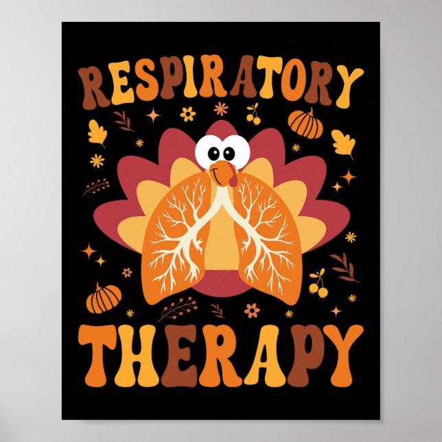 Erntedank Respiratorischer Therapeut Fall Au Poster (Vorne)
