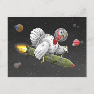 Erntedank Rocket Türkei Feiertagspostkarte