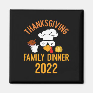 Erntedank-Schlafanzüge für die Familienanpassung v Magnet