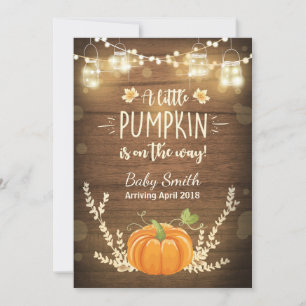 Erntedank Schwangerschaftsankündigung Little Pumpk Ankündigung