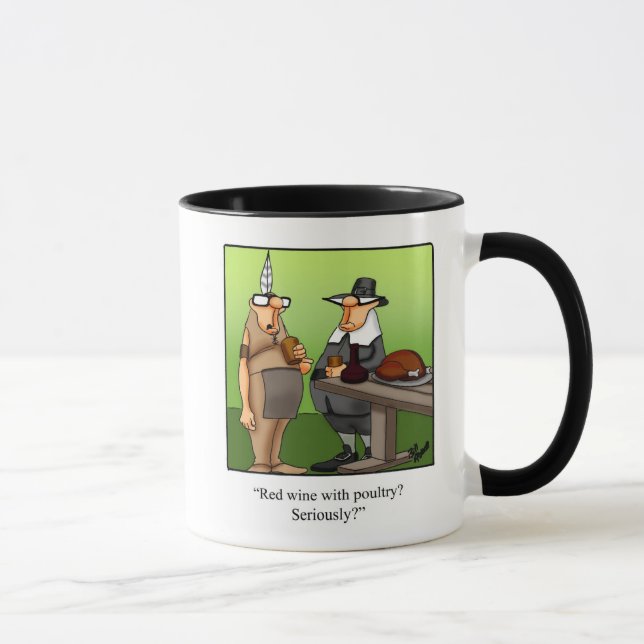 Erntedank Spaß Kaffee Tasse Geschenk (Rechts)