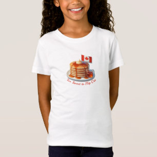 Erntedank Spaß Kanada Ahornpfannkuchen & Fall T-Shirt