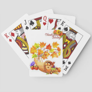 Erntedank- Spielkartenspiel Spielkarten