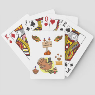 Erntedank-Spielkartenspiel Spielkarten