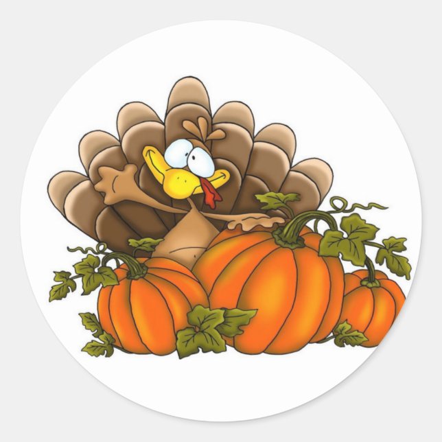 Erntedank Stickers (Vorderseite)