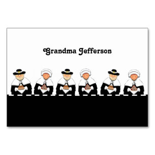 Erntedank Table-Platzkarten Tischnummer