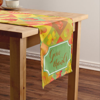 Erntedank Table Runner Großer Tischläufer