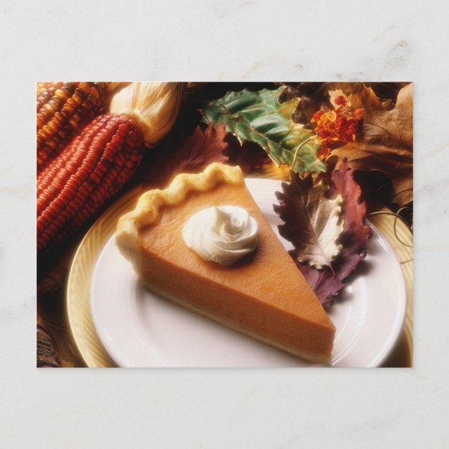 Erntedank-Tag Feiertagspostkarte (Vorderseite)