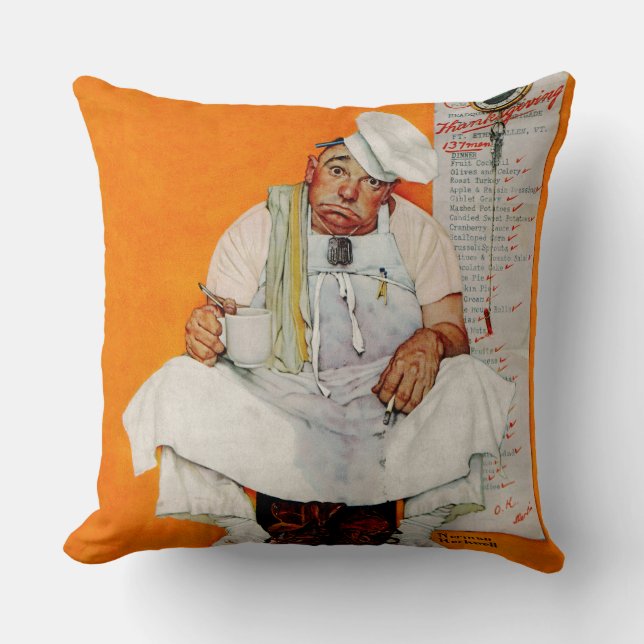 Erntedank-TagesBlues Kissen (Vorderseite)