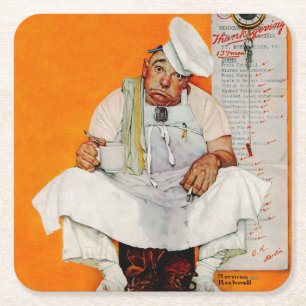 Erntedank-TagesBlues Rechteckiger Pappuntersetzer