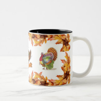Erntedank-Tasse Zweifarbige Tasse