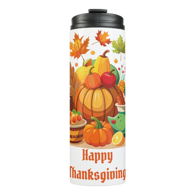 Erntedank Thermosbecher (Vorderseite)