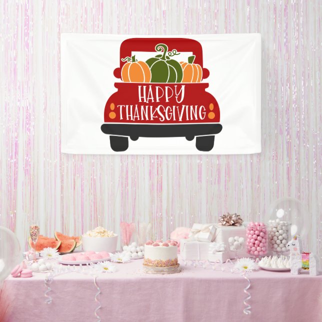 Erntedank Truck Banner (Party)