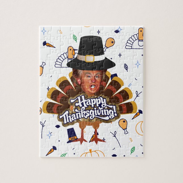 "Erntedank trump trump Puzzle (Vertikal)
