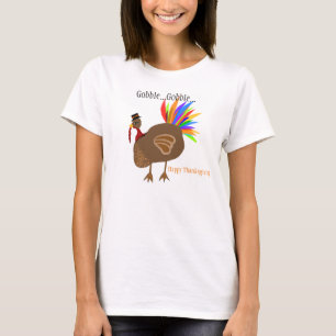 Erntedank Truthahn Gacker Gacker T-Shirt