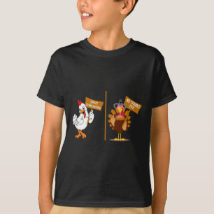 Erntedank-Truthahn Nein Danke Grumpy Halloween Spa T-Shirt