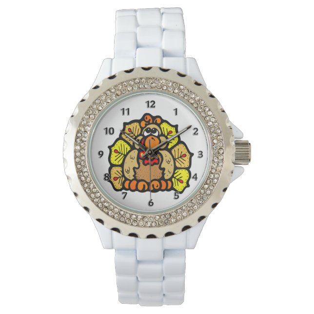 Erntedank Türkei Armbanduhr (Vorderseite)