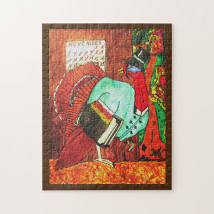 ERNTEDANK TÜRKEI AUF DEM RUN-Puzzle Puzzle