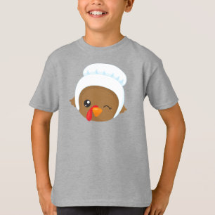 Erntedank Türkei, Braune Türkei, Pilgrim Bonnet T-Shirt