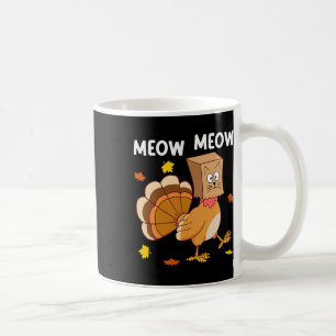 Erntedank Türkei Chat Meow Funny Men Danke Kaffeetasse