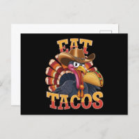 Erntedank Türkei Eat Tacos Funny mexikanisch
