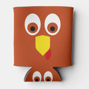 Erntedank Türkei Gesicht Dosenkühler