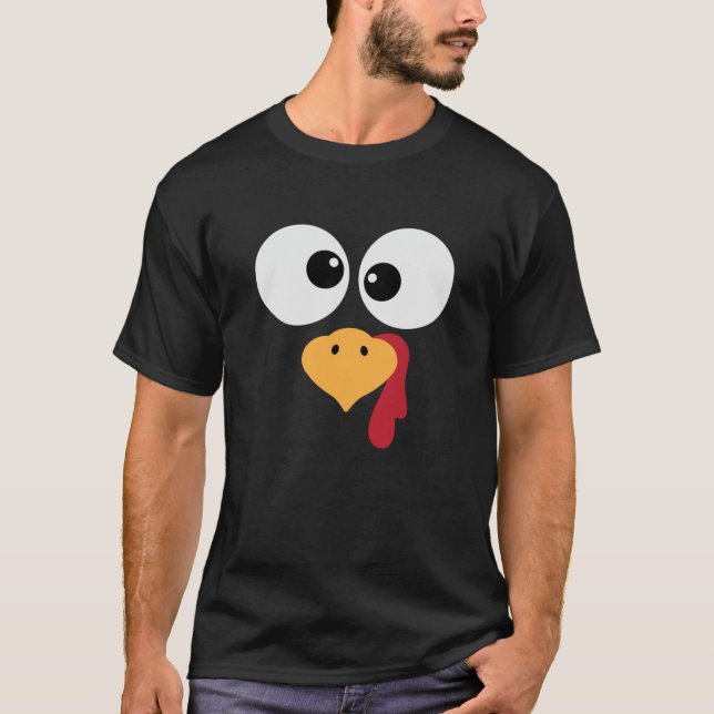 Erntedank Türkei Gesichtskostüm Swea T-Shirt (Vorderseite)