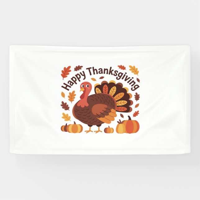 Erntedank Türkei - Herbstwochenklassische Overs Banner (Horizontal)