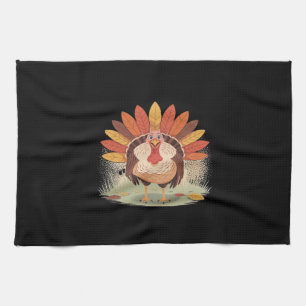 Erntedank Türkei - Klasse Herbst Urlaub Klassik Geschirrtuch