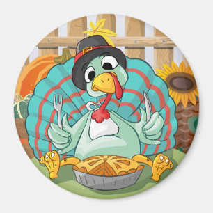 Erntedank Türkei Magnet