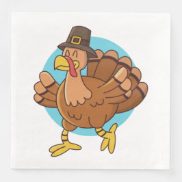 Erntedank Türkei Papierservietten