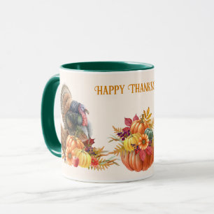 Erntedank Türkei Pumpkins Tasse