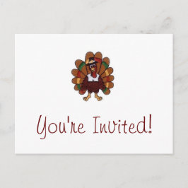 Erntedank Türkei Sie sind eingeladen Postkarte