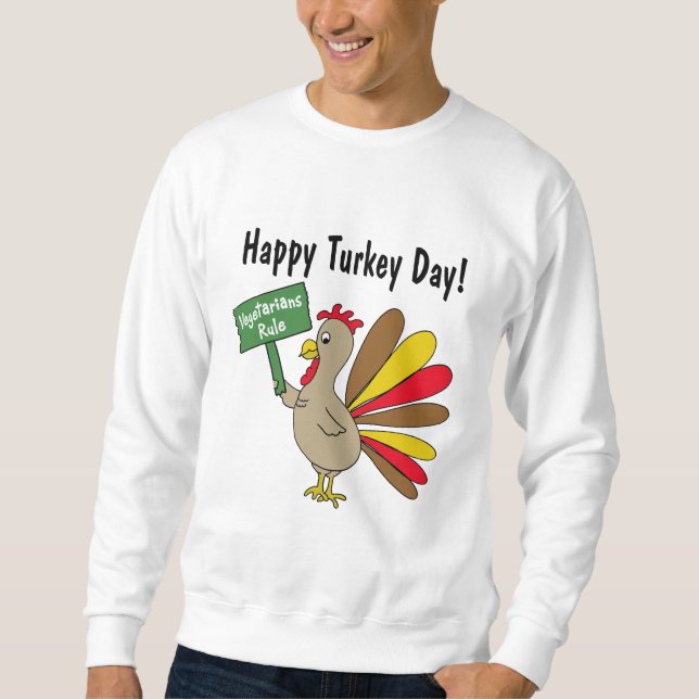 Erntedank Türkei Sweatshirt (Vorderseite)