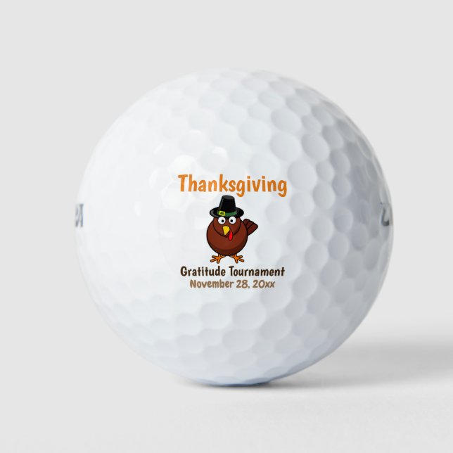 Erntedank Türkei Turnier Golfball (Vorderseite)