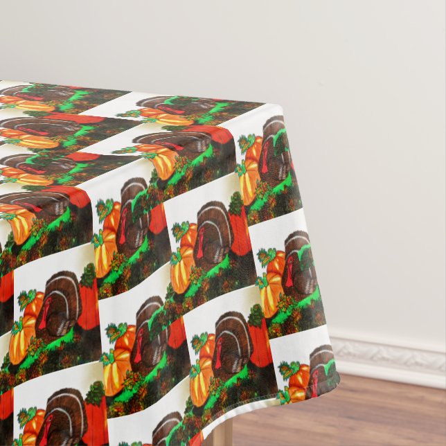 ERNTEDANK TÜRKEY GOBBLER Tischtuch Tischdecke (Beispiel)