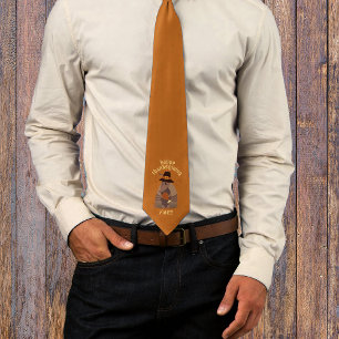 Erntedank Turkey Leg Armadillo Texas Krawatte