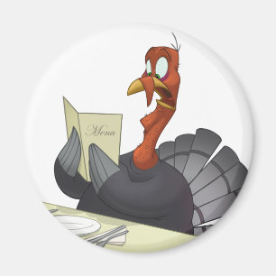 Erntedank Turkey Magnet
