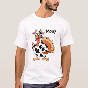 Erntedank Turkey Moo T-Shirt