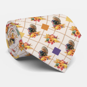 Erntedank Turkey Neck Tie Krawatte