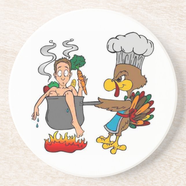 Erntedank-Untersetzer Getränkeuntersetzer (Vorne)