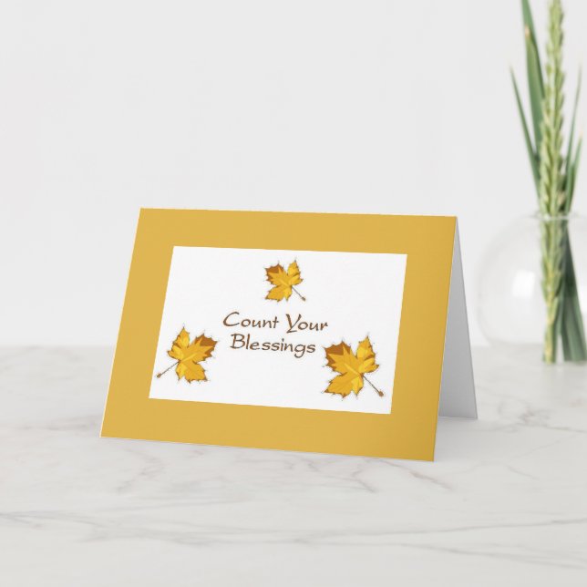 Erntedank Urlaubskarte Feiertagskarte (Vorderseite)